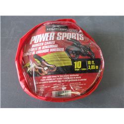 New Booster Cables for ATV'S or Bikes/ compact 10ft easy to carry