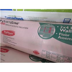New Acoustic Insulation Fiberglass Pink for interior 2 x 4 walls