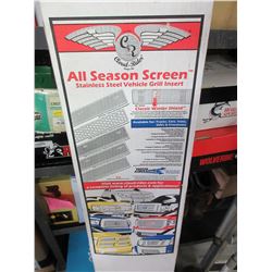 New Stainless Steel Vehicle Grill Insert / fits - 2013-15 RAM 2500 - 3500