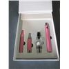 Image 1 : PINK 3 in 1 Wax Vaporizer Pen Kit Dry Herb electronic cigarettes with
