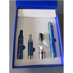 BLUE 3 in 1 Wax Vaporizer Pen Kit Dry Herb electronic cigarettes with