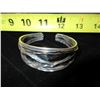 Image 1 : 925 Silver West Coast  Bangle Bracelet /  22 GRAMS