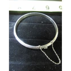 925 Silver Bracelet with safety chain
