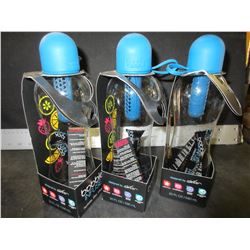 3 New Bobble Infuse water/juice Bottles