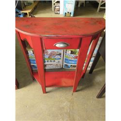 Hallway/phone table  1 drawer 1 shelf / 27 x 11 x 30 tall