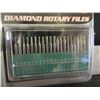Image 1 : New Diamond Rotary Files 20 Piece Set with case / 1/8 collet