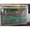 Image 1 : New Diamond Rotary Files 20 Piece Set with case / 1/8 collet