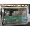 Image 1 : New Diamond Rotary Files 20 Piece Set with case / 1/8 collet