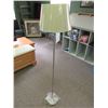 Image 1 : Floor Lamp brushed nickle / 57in tall