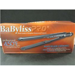 BaByliss Pro Porcelain Ceramic 1 inch straightening Iron