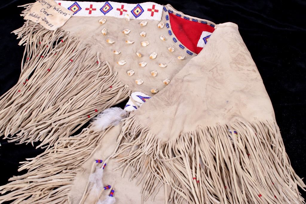 Crow Native American Singing Waters Wedding Dress