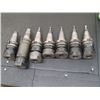 Image 2 : BT40 TG100 Collet Chucks, 7 Total, No Info