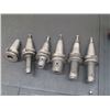 Image 2 : BT40 Misc End Mill Holders, 3/8", (2) 1/2", 5/8", 3/4", 1"