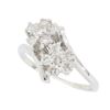 Image 2 : 14KT White Gold 0.51ctw Diamond Ring