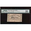 25 Cent 1863 Mississippi Central Railroad Co Obsolete Note PMG 35