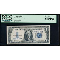 1934 $1 Silver Certificate PCGS 67PPQ