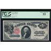 Image 1 : 1880 $1 Legal Tender Note PCGS 55