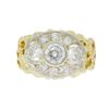 Image 4 : 14KT Yellow Gold 1.43ctw Diamond Ring