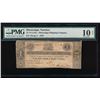12 1/2 Cents 1839 Mississippi Shipping Company Obsolete Note PMG 10NET