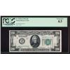 Image 1 : 1928 $20 New York Federal Reserve Note PCGS 63