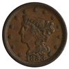1853 Braided Hair Half Cent Coin