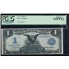 1899 $1 Black Eagle Silver Certificate PCGS 65PPQ