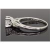 Image 6 : Platinum 0.75ctw Diamond Ring