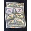 Image 1 : 1937 BANK OF CANADA BANKNOTE LOT! LOWER GRADE NOTES