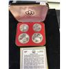 Image 1 : 1976 MONTREAL OLYMPIC UNCIRCULATED SILVER COIN SET.SERIES VII!..4.2oz SILVER