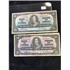 1937 CANADA $5 AND $10 BANKNOTES LOT!