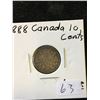 Image 1 : 1888 CANADA 10 CENTS.