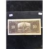 Image 2 : 1937 BANK OF CANADA $10 NOTE! NICE SERIAL NUMBER!