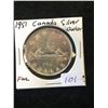 Image 1 : 1951 CANADA SILVER DOLLAR