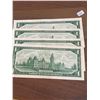 Image 2 : 1967 BANK OF CANADA $1 NOTE LOT OF 4 NOTES