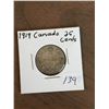 Image 1 : 1919 CANADA 25 CENTS