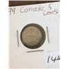 Image 1 : 1899 CANADA 5 CENTS
