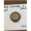 Image 1 : 1902(LG H) CANADA 5 CENTS