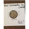 Image 1 : 1905 CANADA 10 CENTS