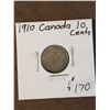Image 1 : 1910 CANADA 10 CENTS