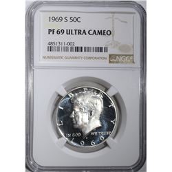 1969-S KENNEDY HALF DOLLAR NGC