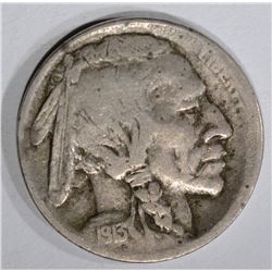 1913-S TYPE-1 BUFFALO NICKEL, VF