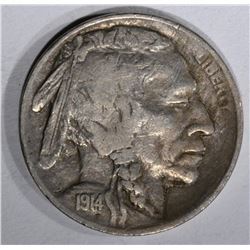 1914-S BUFFALO NICKEL, VF