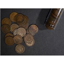 49-1884 INDIAN HEAD CENTS, AVE CIRC