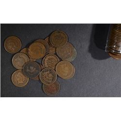 55-AVE CIRC 1887 INDIAN CENTS