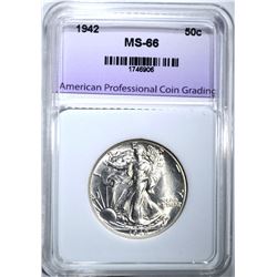 1942 WALKING LIBERTY HALF DOLLAR