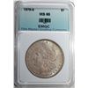 Image 1 : 1878-S MORGAN DOLLAR EMGC GEM BU