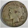 Image 1 : 1921 PEACE DOLLAR  VF-XF
