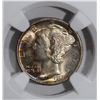 Image 2 : 1917-D MERCURY DIME NGC MS-64