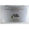 Image 2 : 2006 AMERICAN SILVER EAGLE 20th ANNIV. 3-PIECE SET