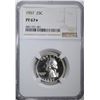 Image 1 : 1957 WASHINGTON QTR NGC PF67 STAR